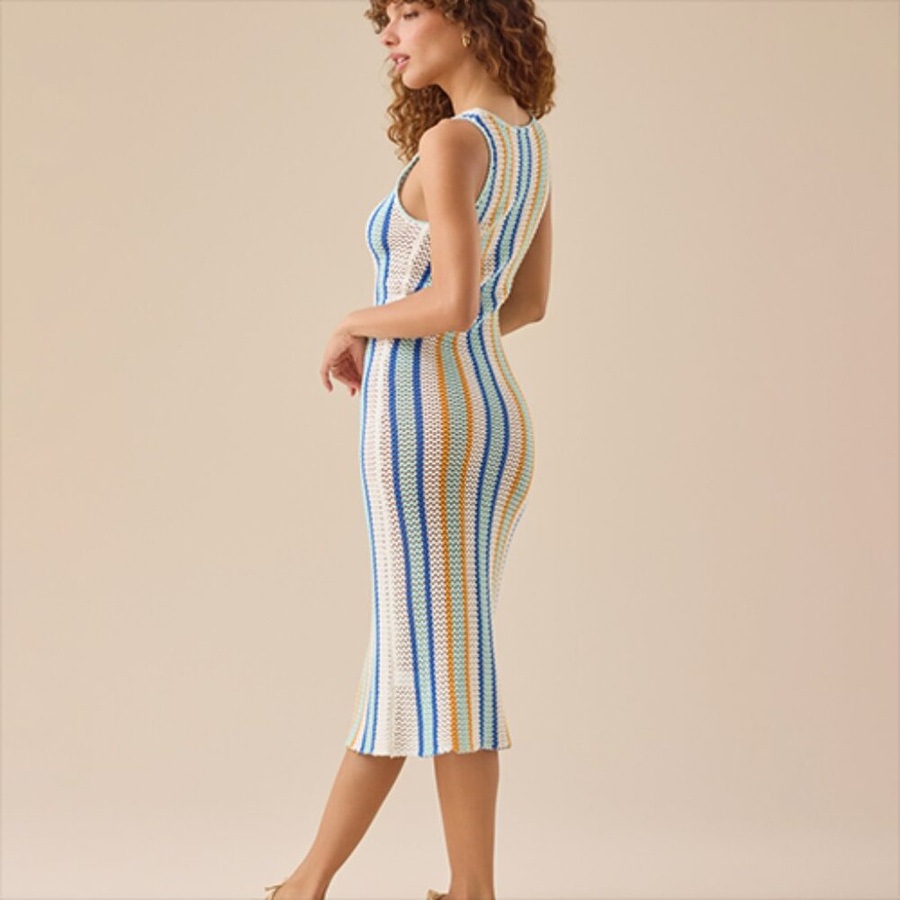 NWT Ila Crochet Midi Dress - Size Small - Picture 3 of 3